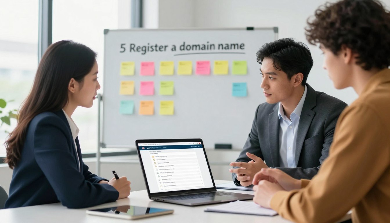 How to Register a Domain Name in 5 Easy Steps